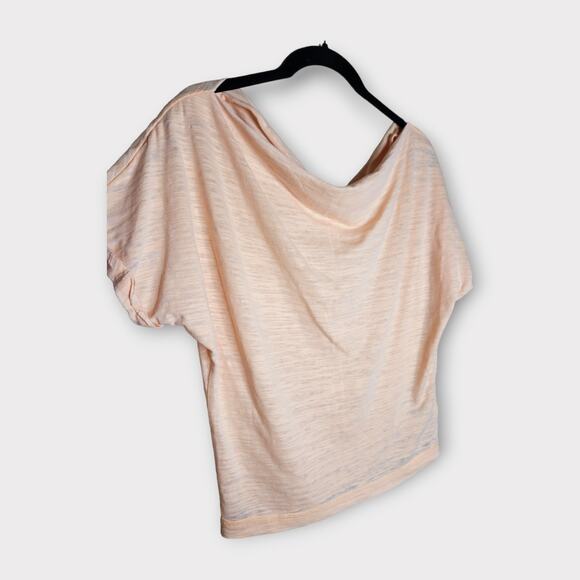 Free People We The Free Astrid Burnout Top Off Shoulder Short Sleeve Small - Picture 3 of 8